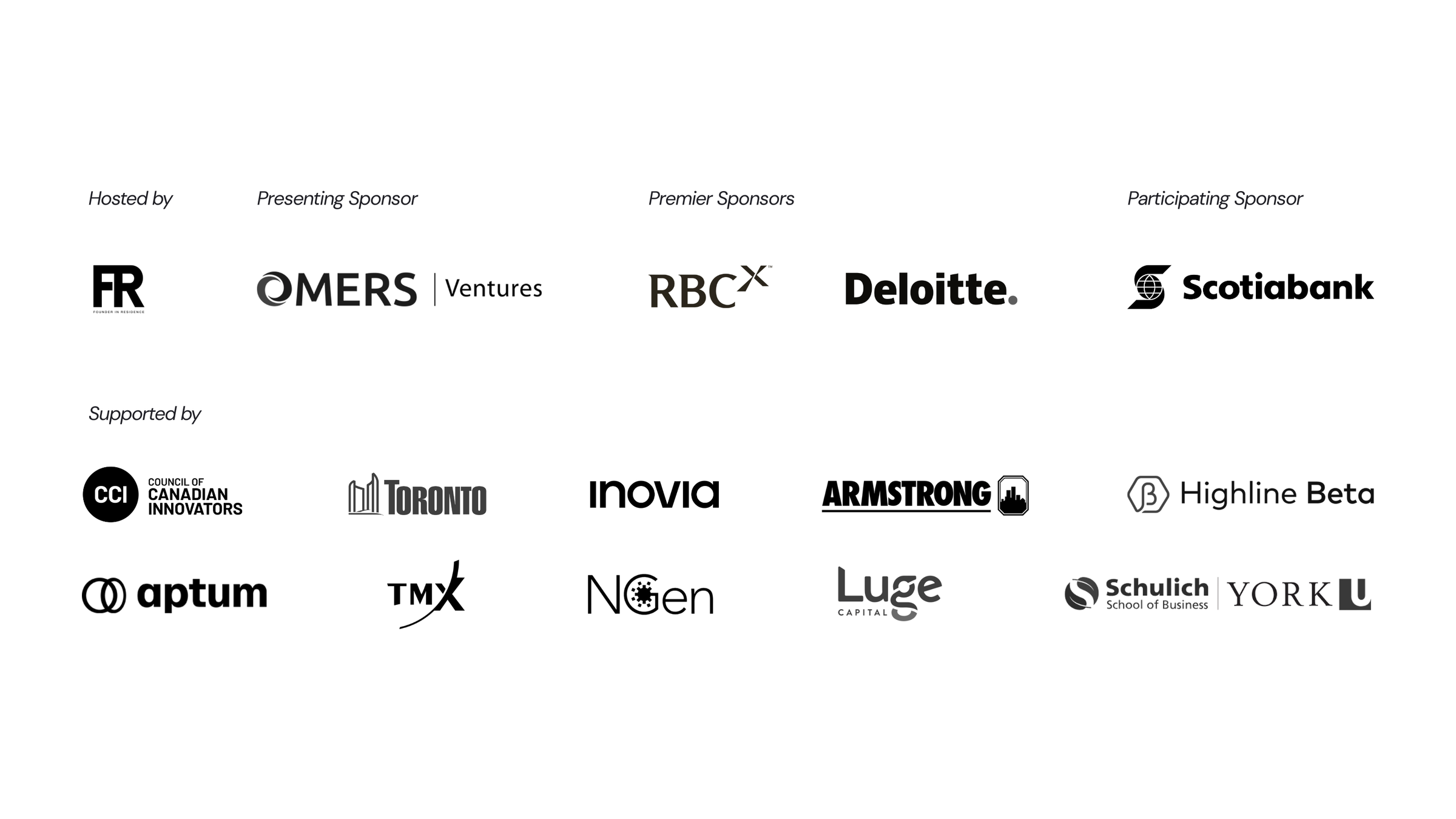 Our Sponsors