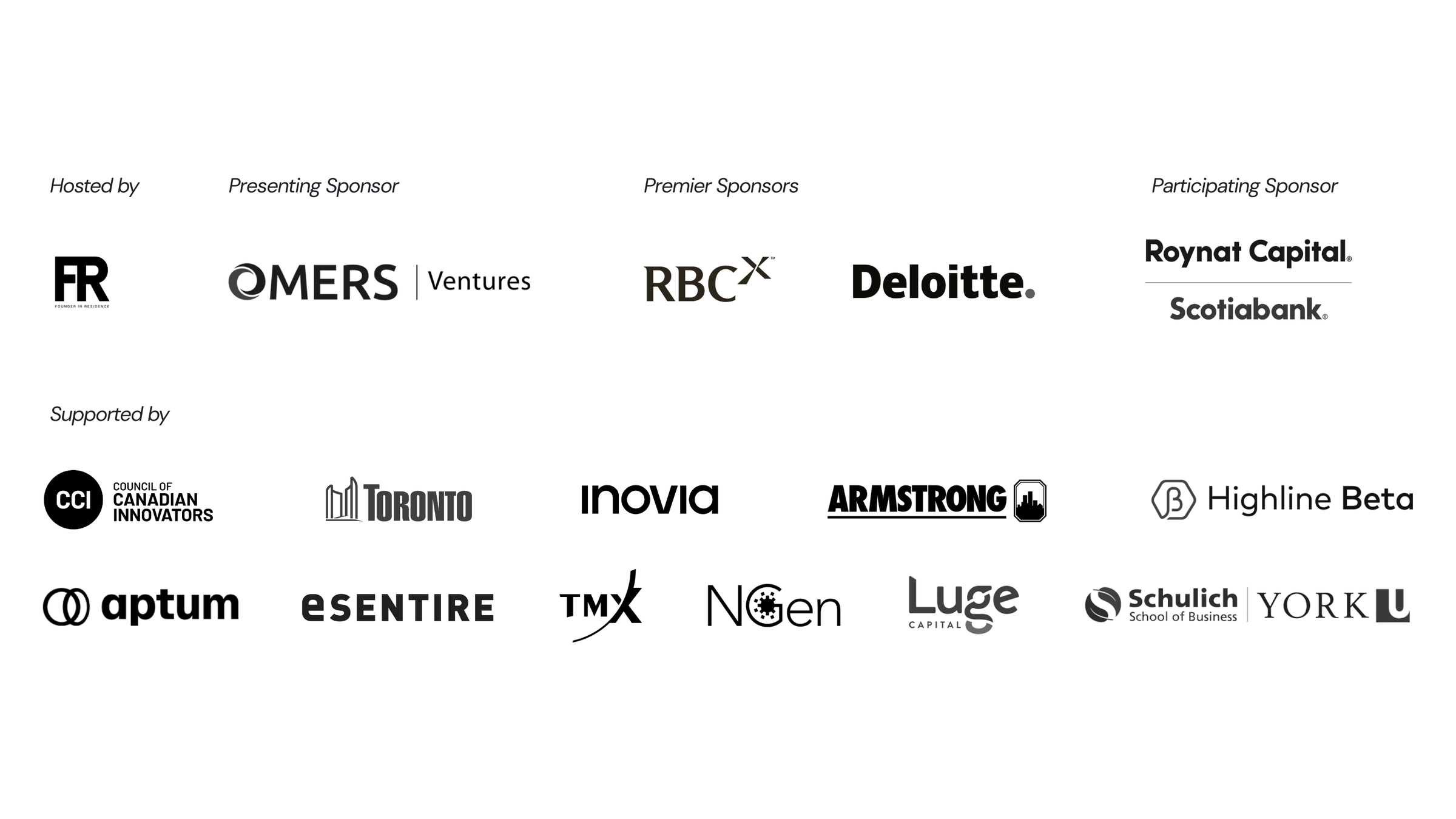 Our Sponsors